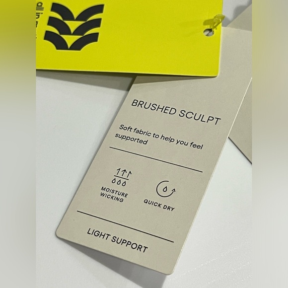 NWT Light Support Brushed Sculpt Asymmetrical Sports Bra - Black M - Picture 8 of 12